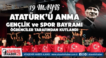 Ataşehir’de gençler bayramlarını kutladılar