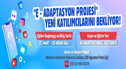 E-Adaptasyon kursları yeni dönem kayıtları başlıyor